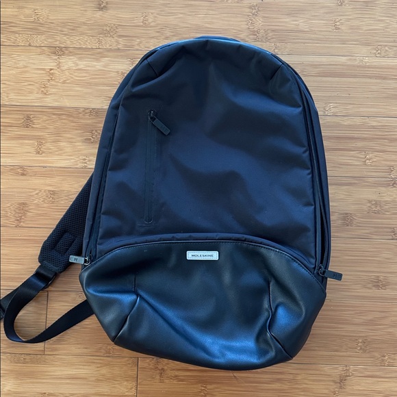 SALE! Moleskine Metro Collection Black Backpack Laptop Bag Travel Work School - Picture 1 of 10